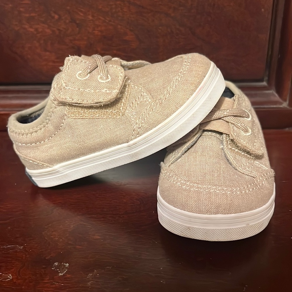 Sperry Top-Sider Infant Baby Boy's Trysail Crib Shoes Jr Khaki Size 3Months
